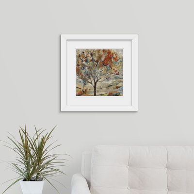 « Red Bird Tree », reproduction d'art Aniha, Tolya