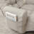 360 Degree Rotatable Leisure Chair With Adjustable Back And Waist Lounge Seat Thick Cushion Stable Support
