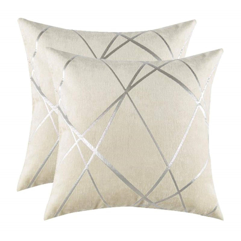 Aydrik Square Cushion Cover, Cream, 40cm H x 40cm W