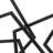 Gold Iron Metal Abstract Shapes  47.4-Inch Wide Wall Decor-1650237315-1650237313