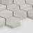 Oxford 2" x 2" Limestone Honeycomb Mosaic Wall Tile