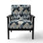 Chaise avec accoudoirs rembourrée Neutral Tiles Mosaic