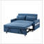 Canapé-lit 55,1 "avec canapé-lit et canapé-lit avec poches de rangement, 2 oreillers, ports USB-1575341971