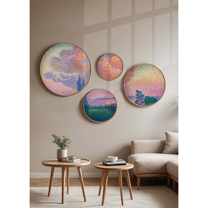 Decorative Framed MDF Painting