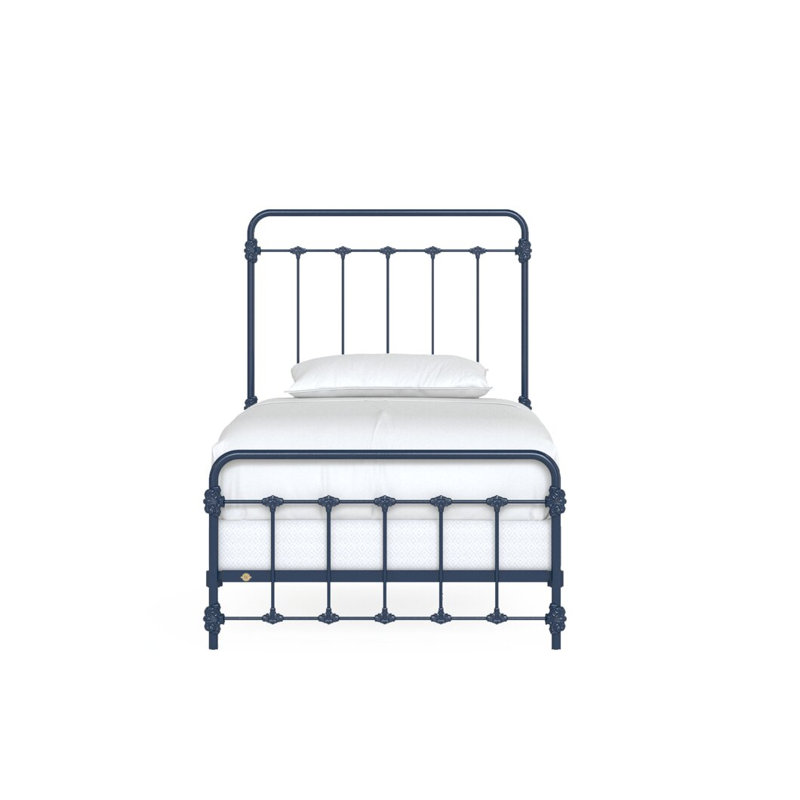 Bed, Twin, Navy Blue