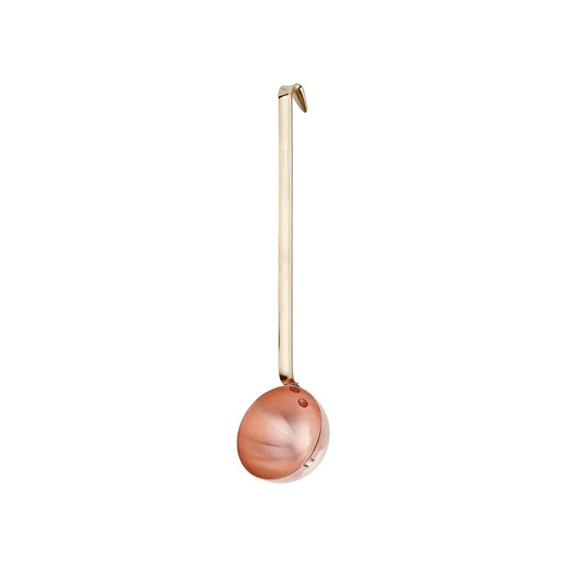 Louche en cuivre avec poignée en laiton Bad 3,5 '' Badiel