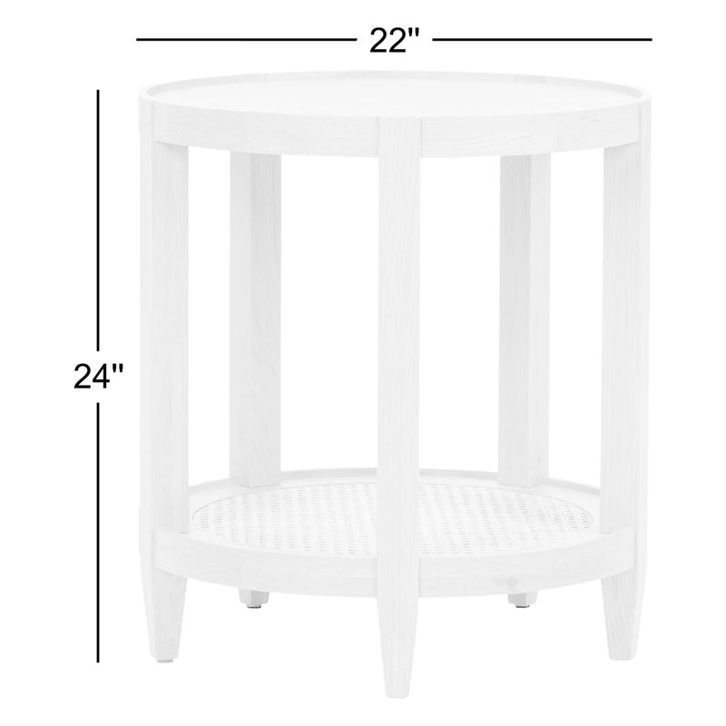 Devin Solid Wood End Table