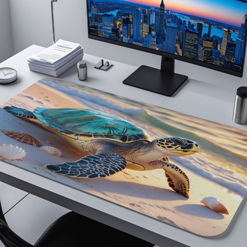 Polyester Desk Pad, 23.6x13.8
