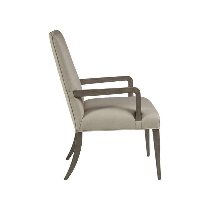 Cohesion Madox Upholstered Arm Chair, Medium Brown
