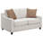 Juwann  Upholstered Sloped Arm Loveseat Beige