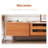 Modern Walnut Solid Wood TV Stands