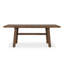 Lazar 78" Reclaimed Oak Dining Table In Brown