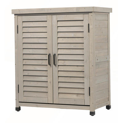 Potting Bench with Storage Cabinet