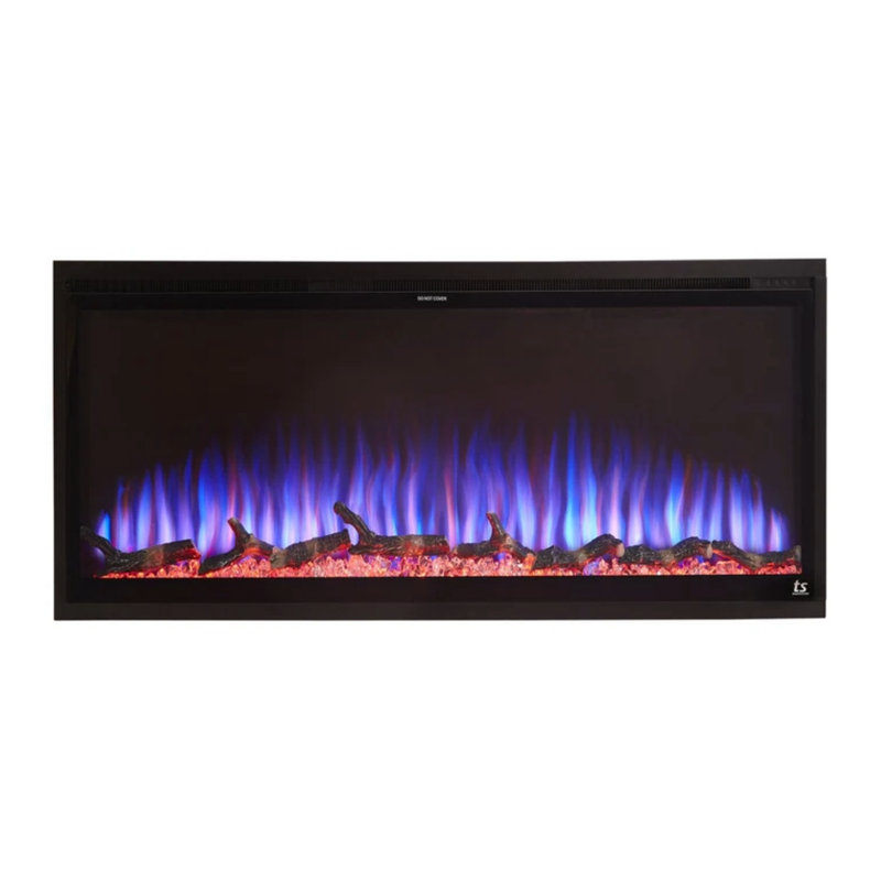 Sideline Elite 42" Black Smart Electric Fireplace
