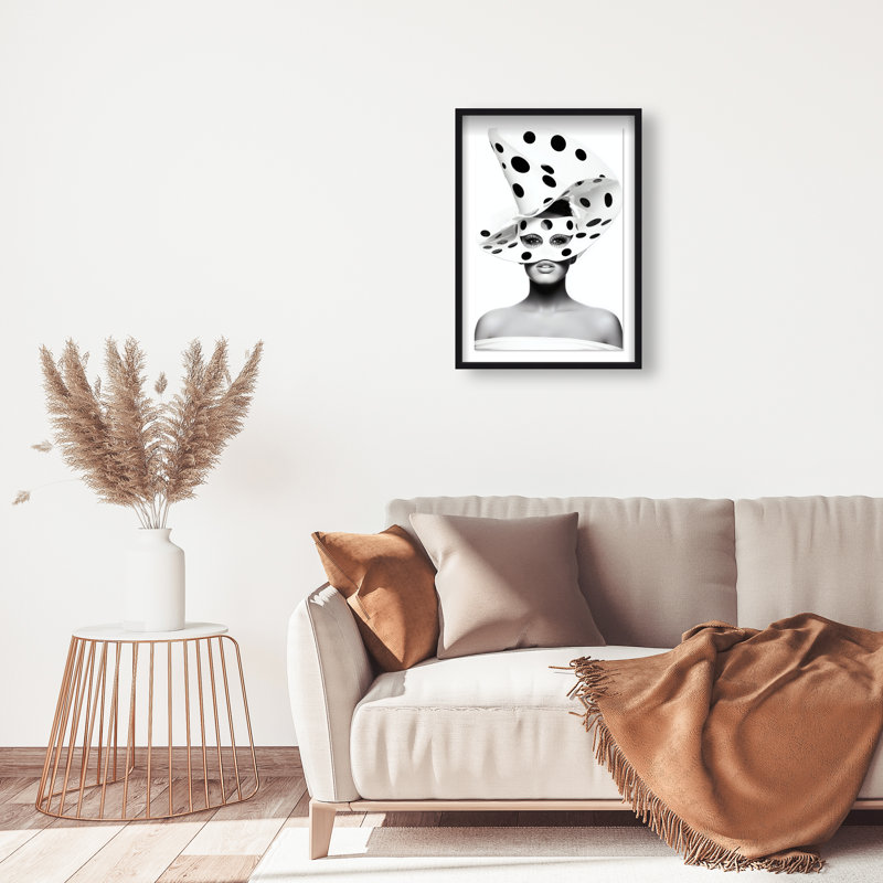 Spotted Sovereign Print by Oliver Gal, 25.5"H x 17.5"W, Black Shadowbox