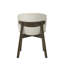 Chaise d'appoint sans accoudoirs Mallin, en chenille, assise et dossier rembourrés (ensemble de 2)