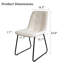 Modern Kitchen Dining Chairs, Upholstered Side Chairs (4 Chairs)-1462619210-1462619211