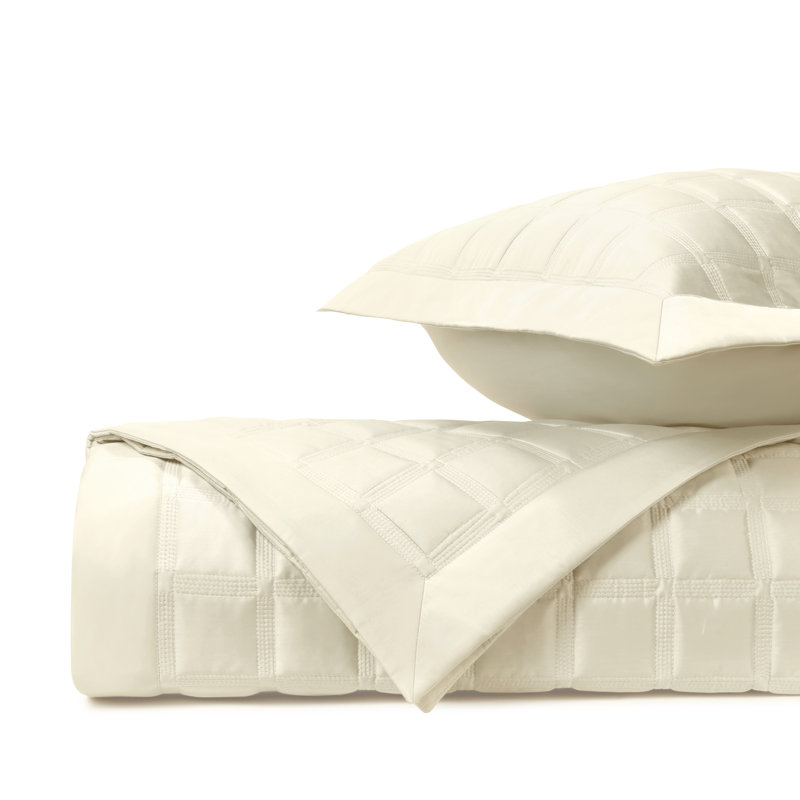 Athens Coverlet Set, Marigold, Queen Coverlet + 2 Standard Shams
