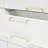 Palm Gate 6-Drawer Dresser - Cloud White