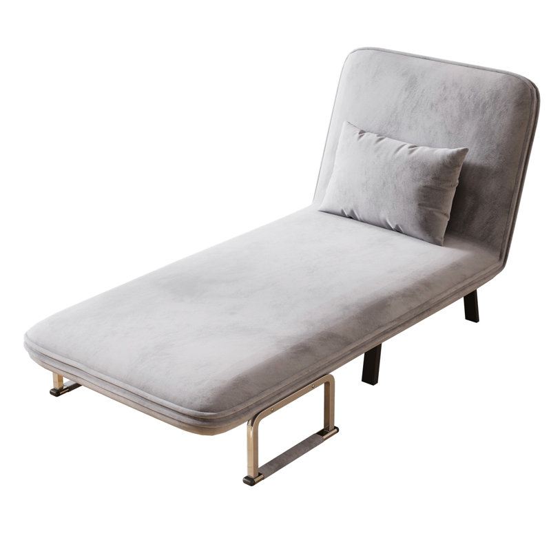 31,5? Fauteuil convertible, Gris clair