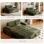 Coussin de canapé modulaire en polyester vert