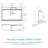 33x22" Composite Granite Quartz Single Bowl Workstation kitchen sink with Pull-Out Faucet - Drop In Waterfall Kitchen Sink-116485438