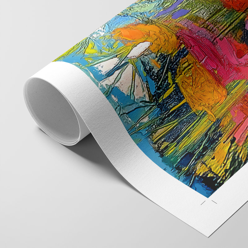 Série FLORAL DCX - Impression sur toile seulement - NON-CADRE, H 18 po x l 12 po