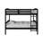 Jeananne Kids Twin Over Twin Bunk Bed-263863365