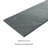 Ackland Camden 6 in. x 24 in. Gauged Slate Floor and Wall Tile-103423082