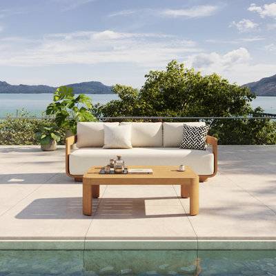 Outdoor 2-piece Conversation Set With Cushion