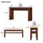 Ensembles de table de salle à manger compacts (doivent inclure à la fois la table et la chaise), MDF Rustic Home