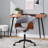 Ronita Swivel Task Chair with Adjustable Height-20029467-20029466