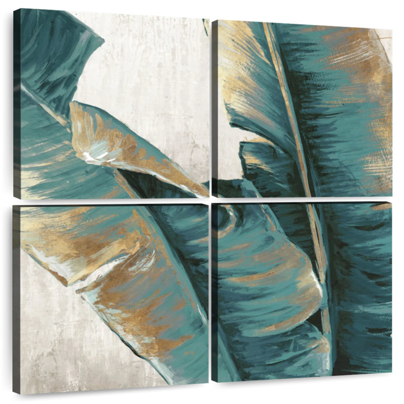 Harnek Rustic Banana Leaf, 32" H x 32" W