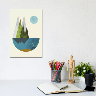 Earth by Flatowl - Gallery-Wrapped Canvas Giclée on Canvas