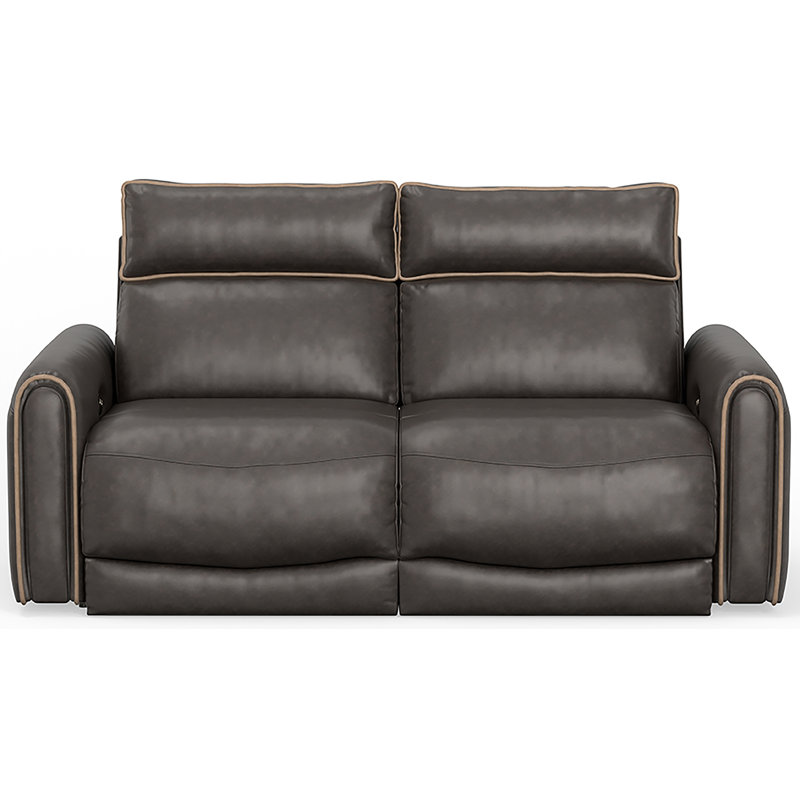 Causeuse inclinable électrique Nahele, Brun