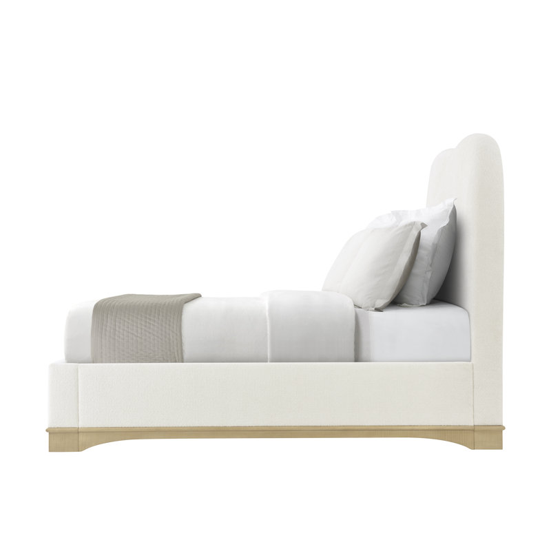 Origins Upholstered Bed, Queen, Sesame