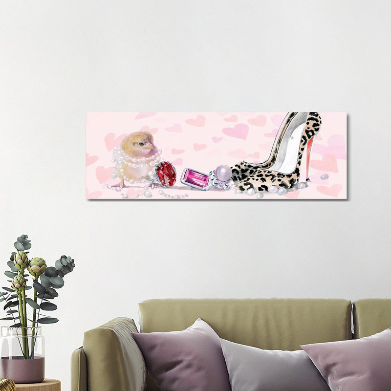 Cute Couture Collection D by Jennifer Paxton Parker - Wrapped Canvas Panoramic Gallery-Wrapped Canvas Giclée