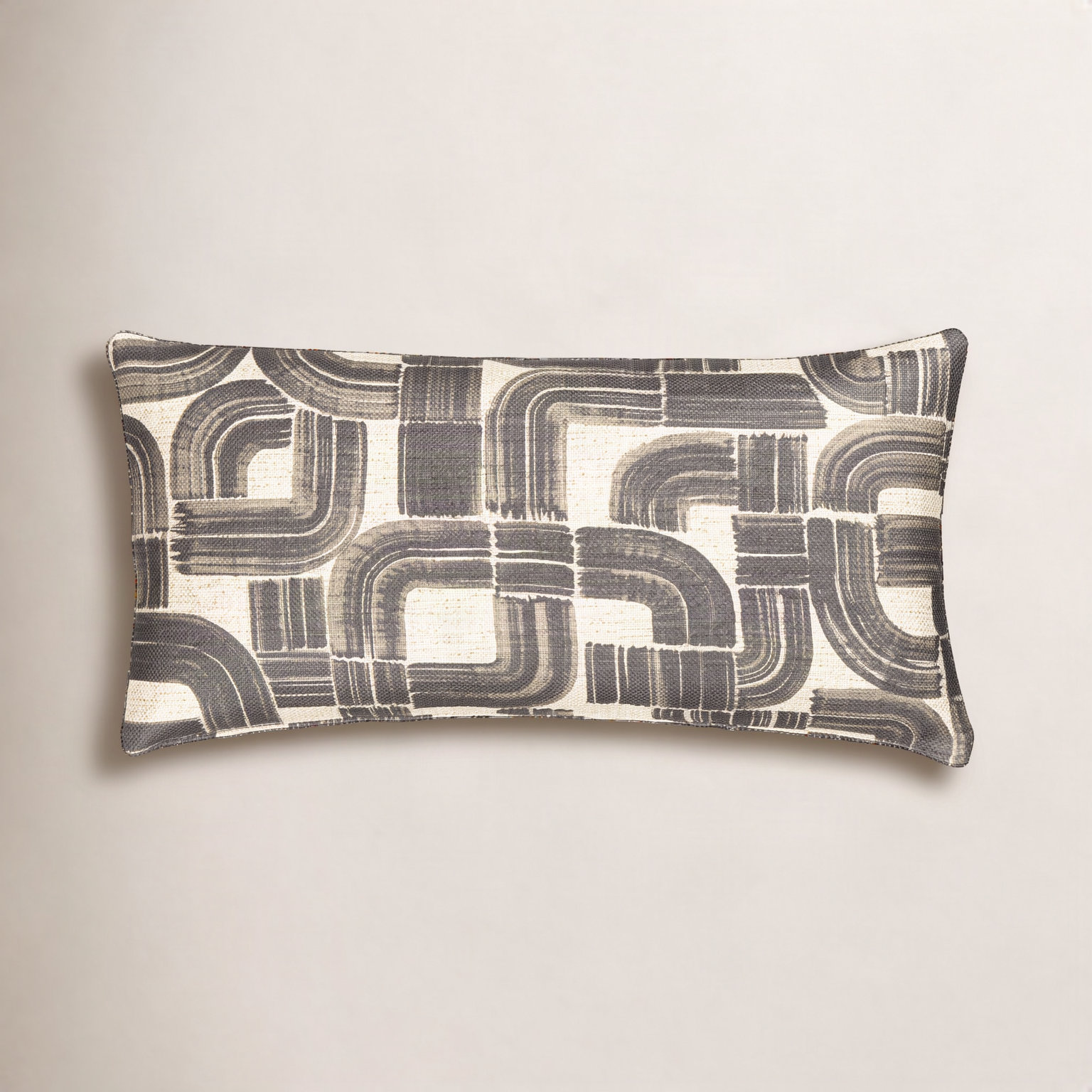 Throw Pillow, Bark, Feather, 26" x 14"