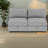 Convertible Grey Chenille Sofas With Storage, Modern Modular Design For Living Spaces
