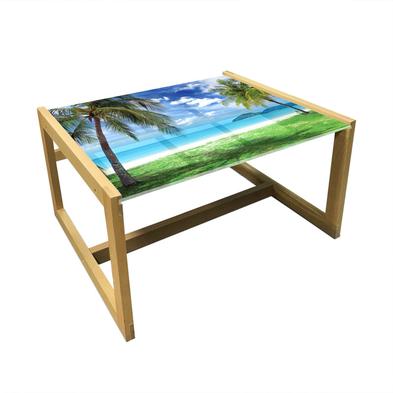 Jadel Sled Coffee Table, 62cm H x 74cm W x 40cm D