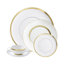 Domo Porcelain Dinnerware Set - Service for 1
