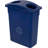 TrimLine™ Plastic Open Outdoor Trash & Recycling Bin - 15 Gallons-19928022-19928024