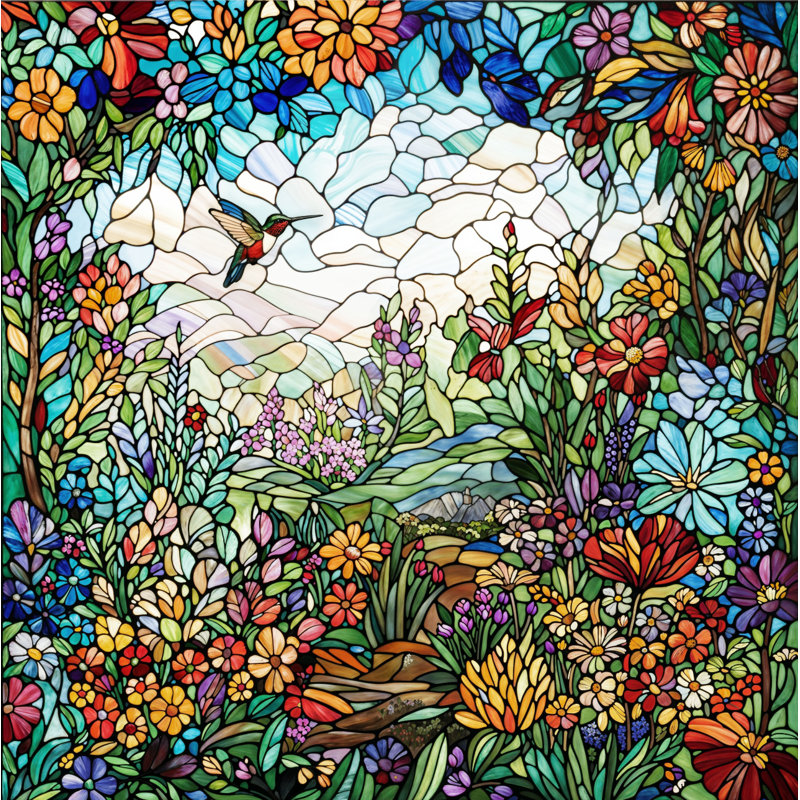 Ensemble de rideau de douche Floral