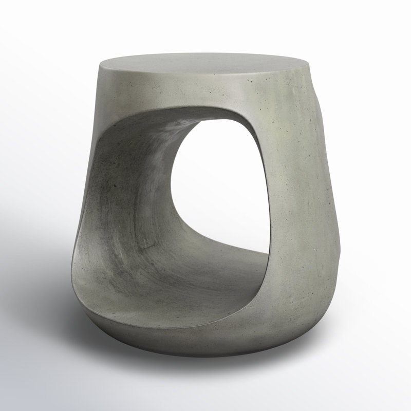 Terazzo Abstract End Table