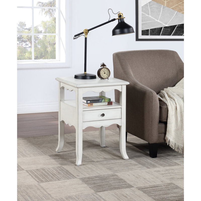 Table de bout avec rangement Brynesha