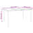Gersende 6 - Person Patio Dining Set with Rectangular Table-30356489-30356500
