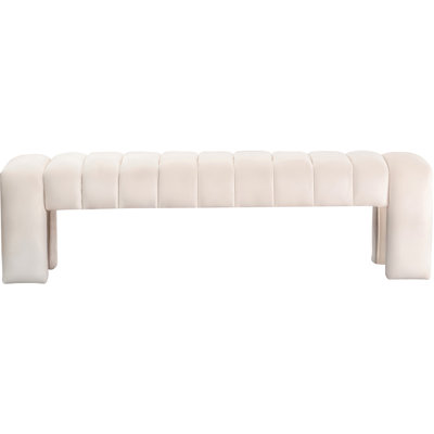 Banc en bois massif Kareem