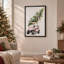 Art mural sur toile rose avec voiturette de golf-641699179