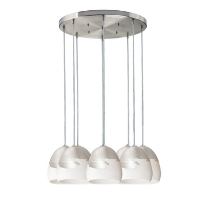 Ombre 8 - Light Dimmable Chandelier