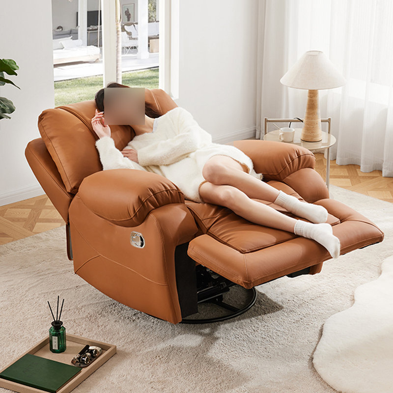 Fauteuil inclinable multifonctionnel Modern Leisure, Brun